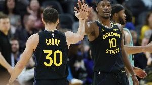 勇士VS鹈鹕首发：库里缺阵两场后复出 搭档波杰姆巴特勒穆迪追梦